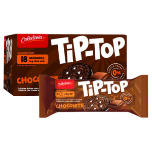 IANCARINA TIP TOP DISP CHOCO 8x18x16GR
