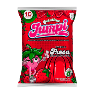 JUMPI GELATINA EN POLVO FRESA 6x10x80GR
