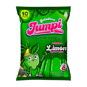 JUMPI GELATINA EN POLVO LIMON 6x10x80GR