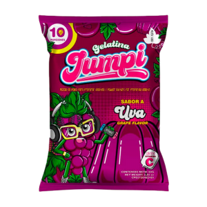 JUMPI GELATINA EN POLVO UVA 6x10x80GR