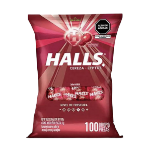 KRAFT HALLS 100S CHERRY LYPTUS 30x100x3gr