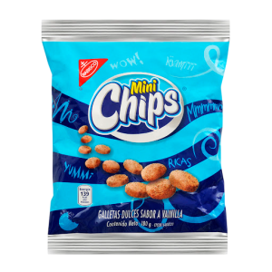 KRAFT MINI CHIPS VAINILLA 24x180grs