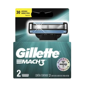 CARTUCHO GILLETTE MACH3 X2