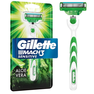 MAQUINA MACH3 SENSITIVE - BASE RAZOR 1UP