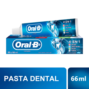 PASTA DENTAL ORAL COMPLETE 4 en 1 CON Flluor 80gr