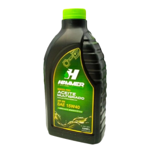 Aceite mineral multigrado Hammer Sae 15w40  api sl 0,946l Green classi