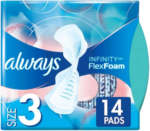 Toallas Sanitarias Always Infinity Flex 1/12