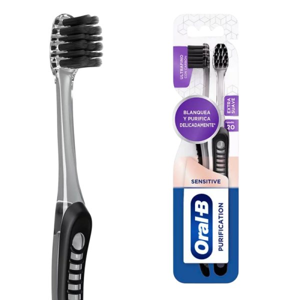 Cepillo Dental Oral B Compact Purification 2 PACK