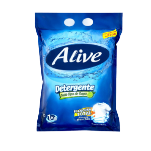 Detergente Todo Tipo De Ropa 1 K Alive
