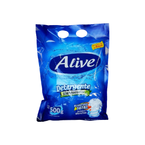 Detergente Todo Tipo De Ropa Alive 500G