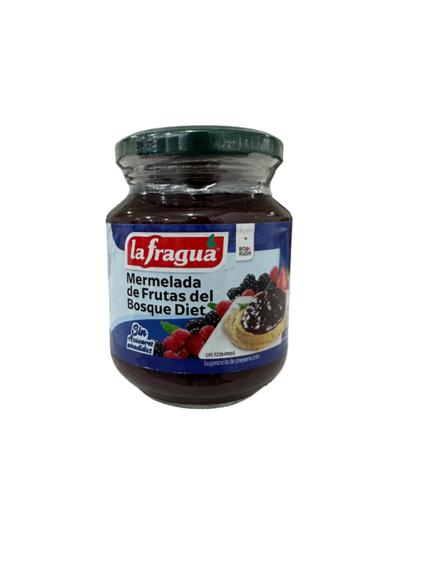 Mermelada De Frutas Del Bosque Sin Azúcar 300 Gr