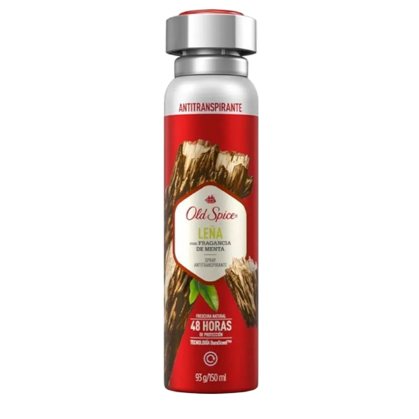 Old Spice Spray Leña Antitranspirante 93G