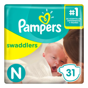 PAMPERS SWADDLERS SO JUMBO 1/31