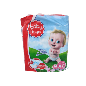 Pañal Baby Finger XG 16 UNI