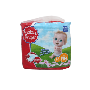 Pañal Rojo Baby Finger RN 20UN