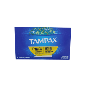 TAMPAX  10 REG. UN 0.5 X W/IN