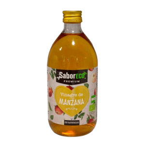Vinagre De Manzana Saboreco Botella 12 Und X 500 Ml