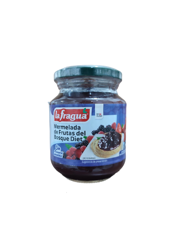 Mermelada De Frutas Del Bosque Sin Azúcar 300 Gr