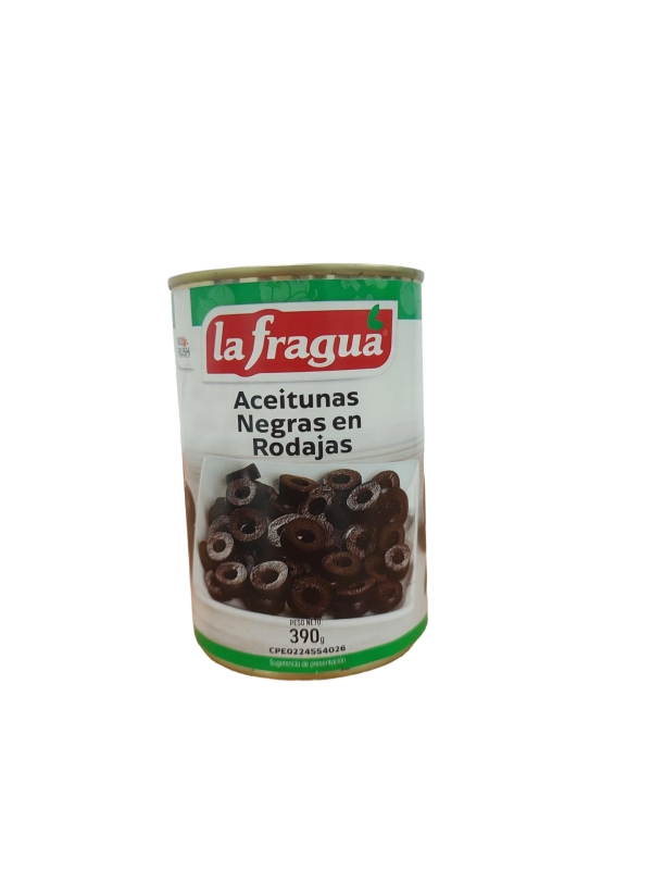ACEITUNAS NEGRAS EN RODAJAS 390GR