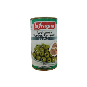ACEITUNAS VERDES RELLENAS DE ATUN 350 GR
