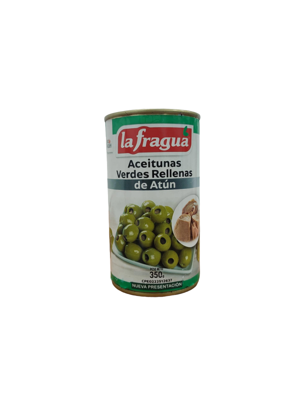 ACEITUNAS VERDES RELLENAS DE ATUN 350 GR