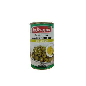 ACEITUNAS VERDES RELLENAS DE LIMON 350 GR