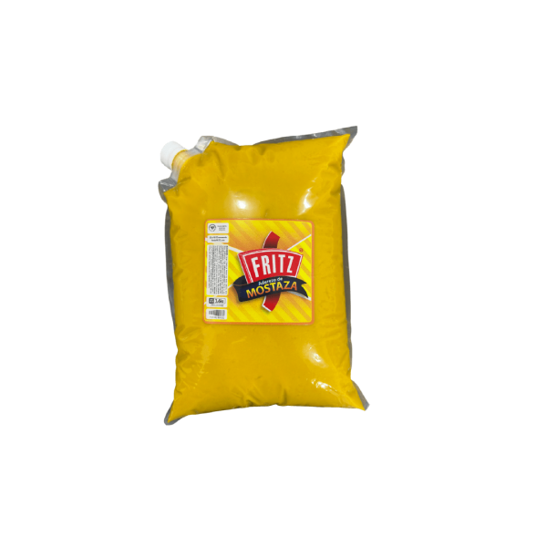 Aderezo Mostaza Bolsa Galon 3,6 Kilos  Fritz