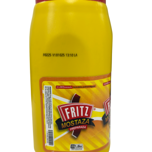 Mostaza Preparada Fritz Galon Pote 3600 Gr