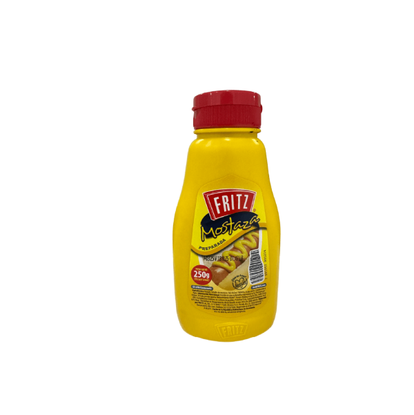 Mostaza Preparada 250 Gr Fritz